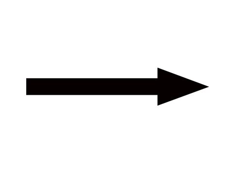 Arrow Symbol Black And White Clipart .